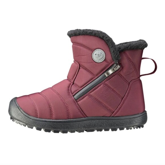 New Silvert's Adaptive Dual Zipper Winter Boots Extra Wide Senior Women - Picture 3 of 6